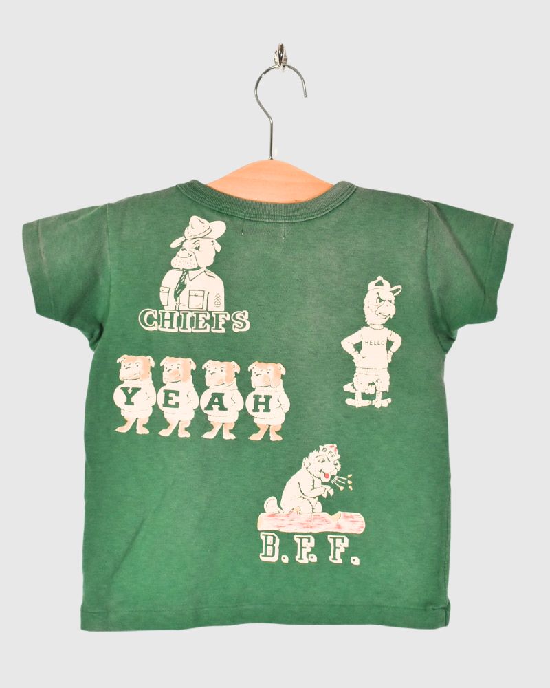 【sale】ヴィンテージ テンジク 11 TEE Green