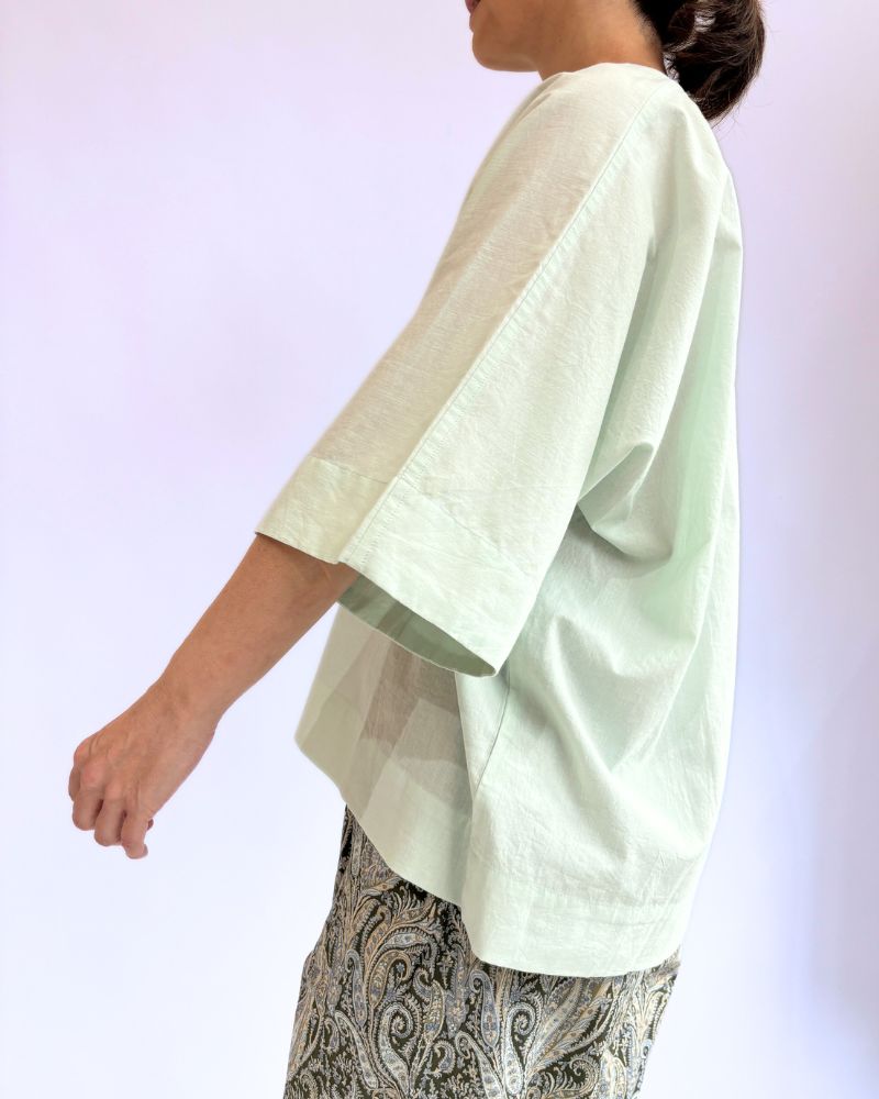 カディプルオーバーシャツ Mint