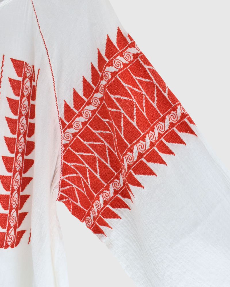 【sale】シーチングパフシシュウOP White　02