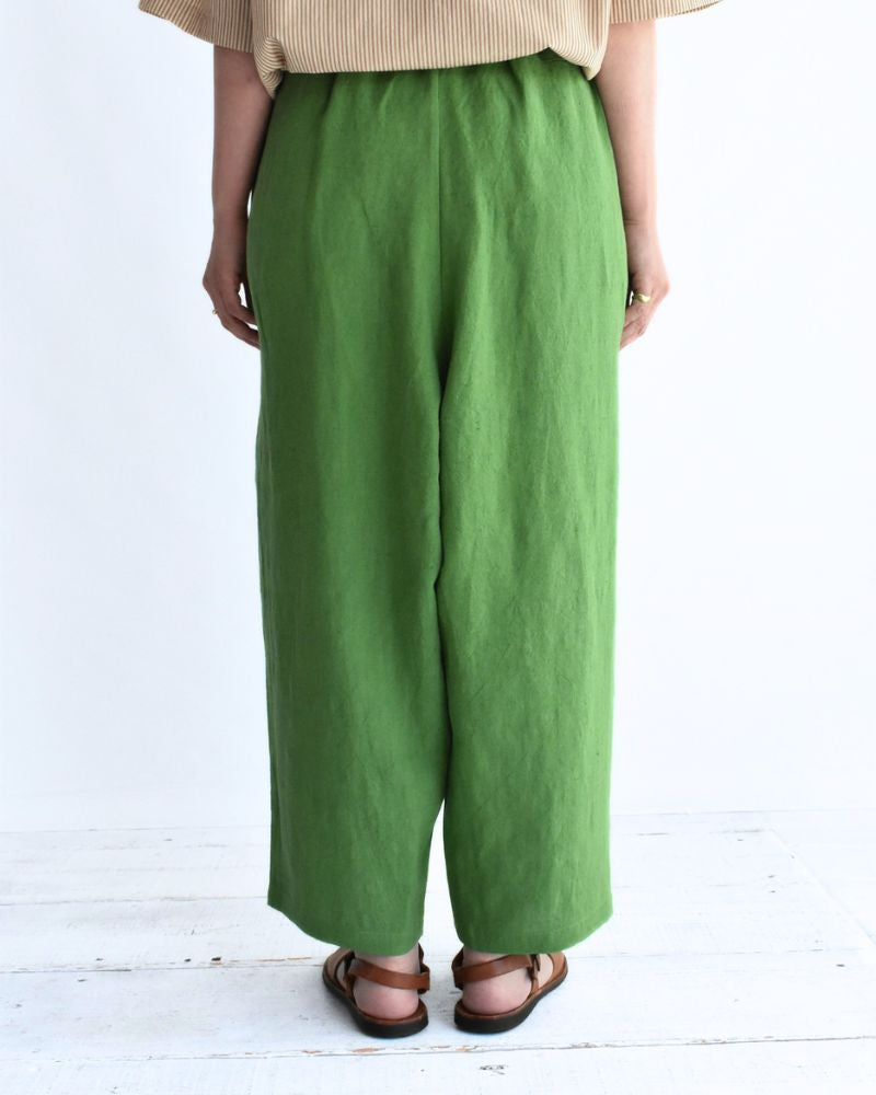 エッグパンツ（LINEN/RAMY） Green