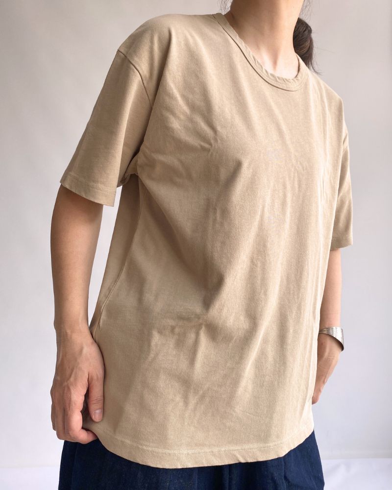 強撚ツイル PULLOVER Beige