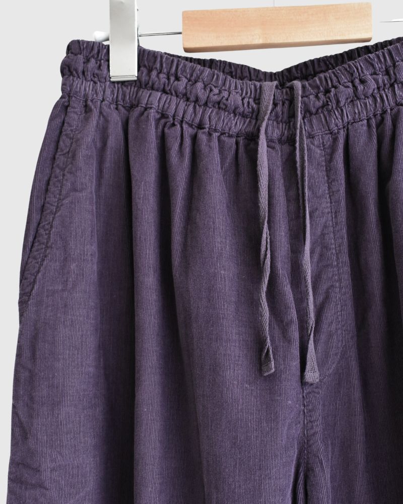 26 WALES CORDUROY OVERDYE EASY PANTS Purple