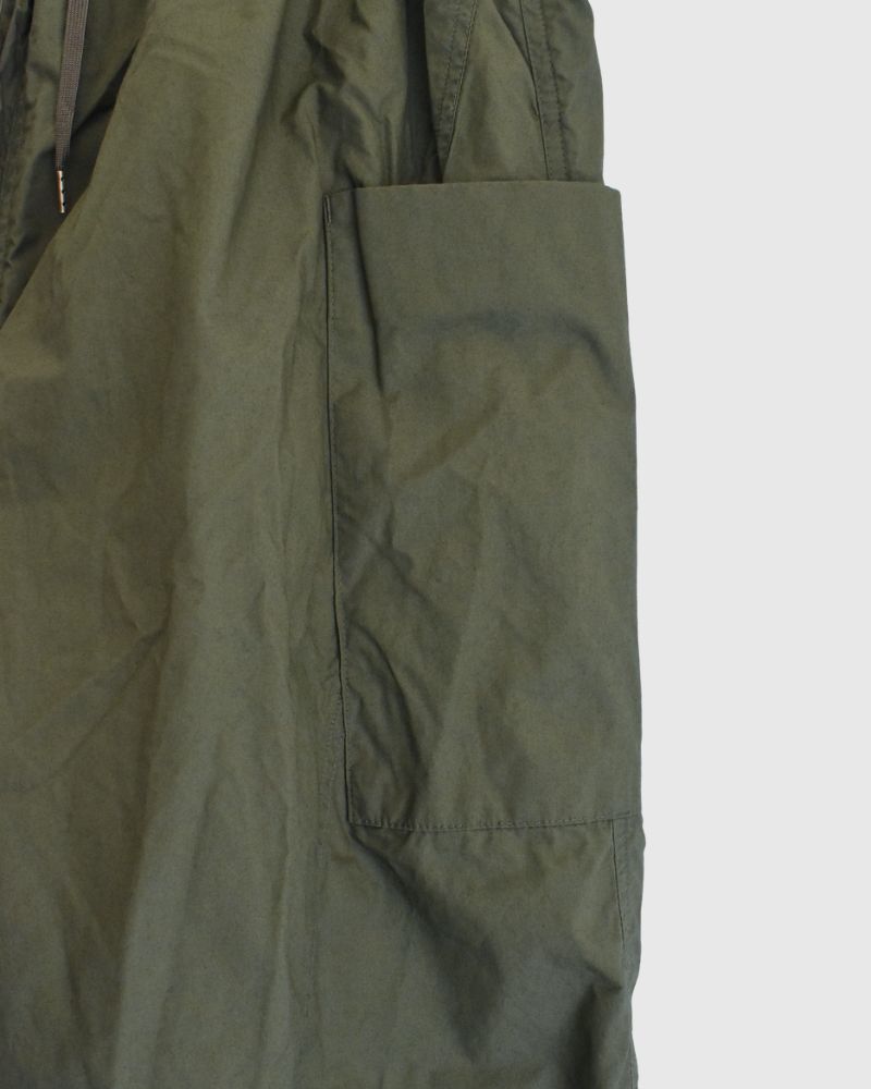 タイプライターコットンパンツ Khaki