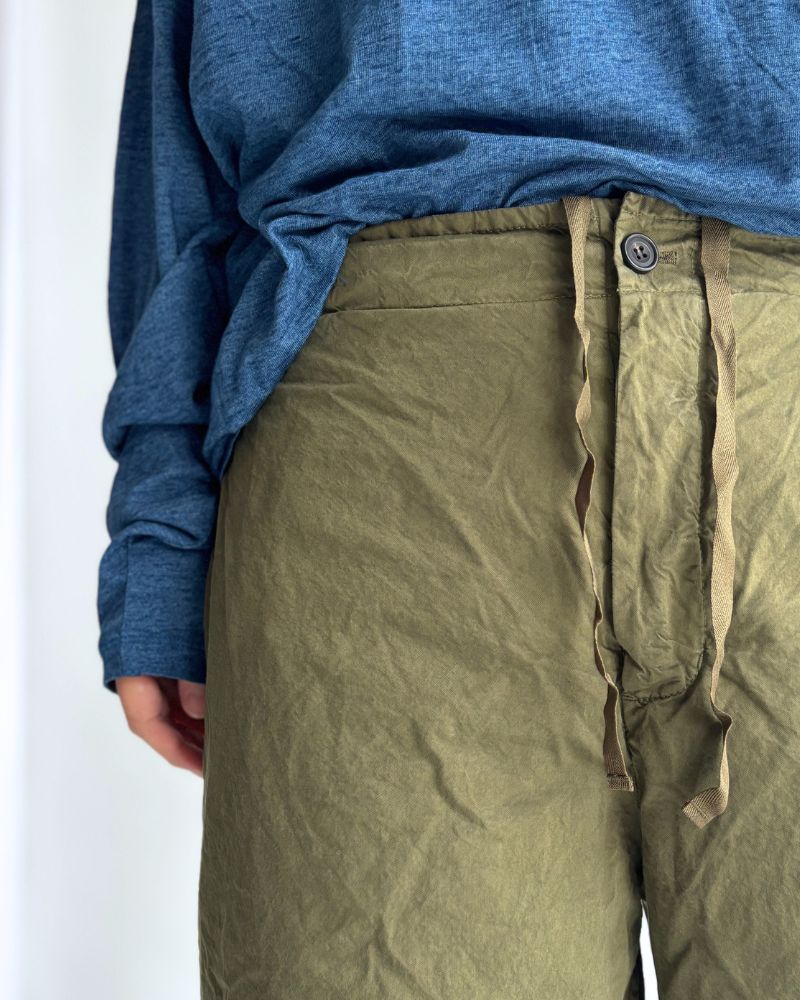 ガーメントダイパンツ Khaki