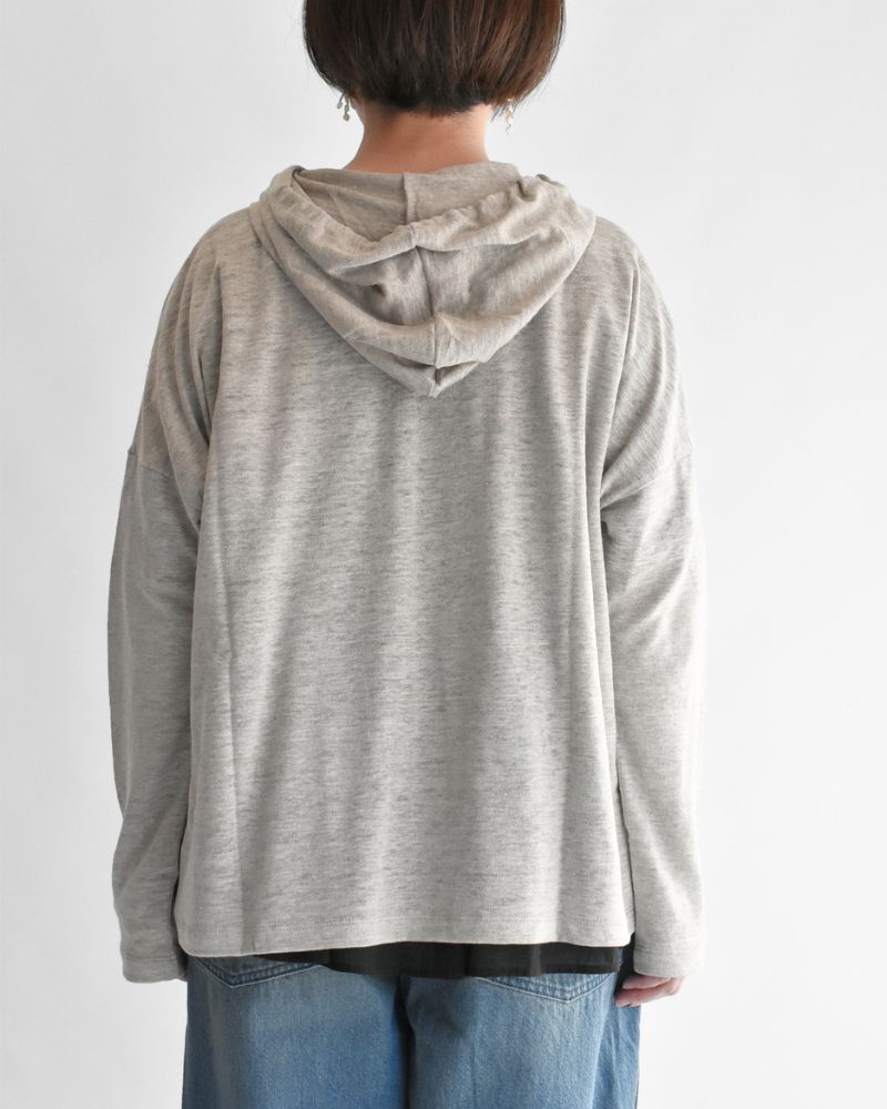 フードカーディガン（LINEN） Natura