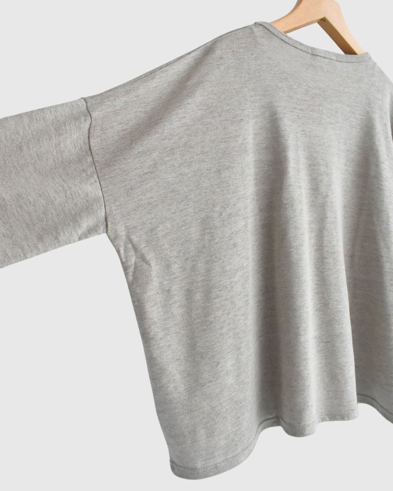 リネン天竺 プルオーバー Natural