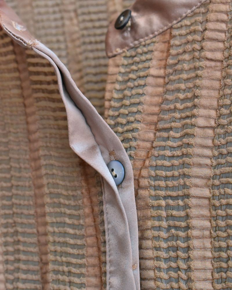 ワイドスクエアブラウス Beige