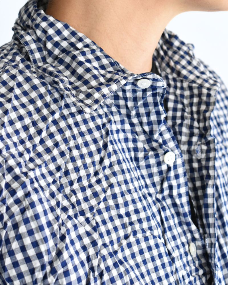 REGULAR COLLAR L/SL SHIRTS BlueGingham