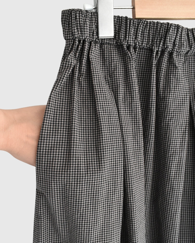 イージータックスカート BrownGingham