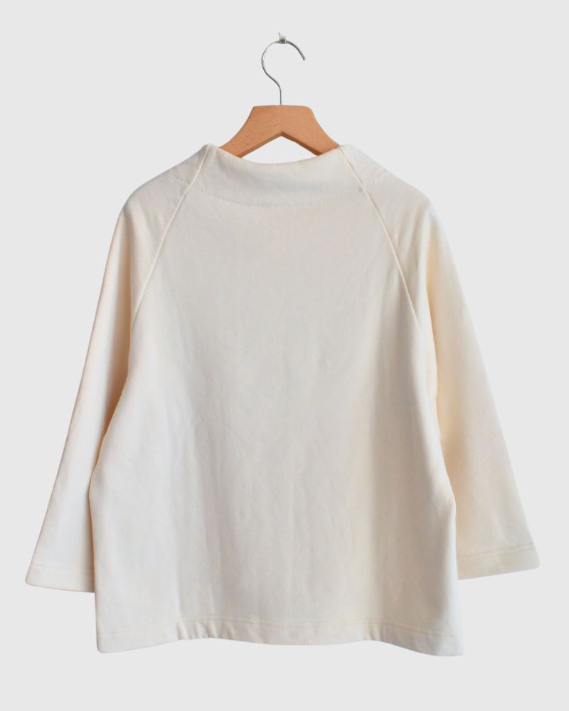 【sale】ベリーコットンボトルネック Ivory