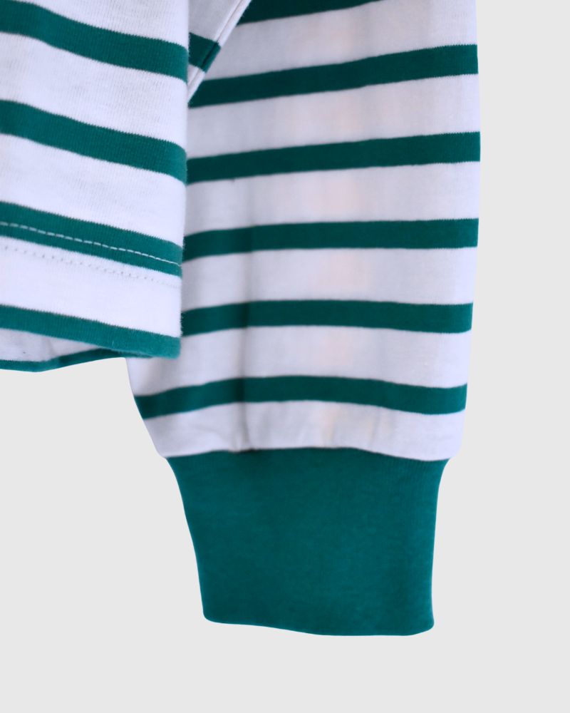 taco cotton ボーダーL/S Pink/Green