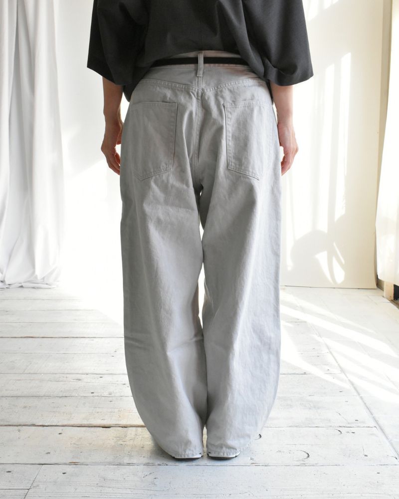 ワイドデニムパンツ Gray
