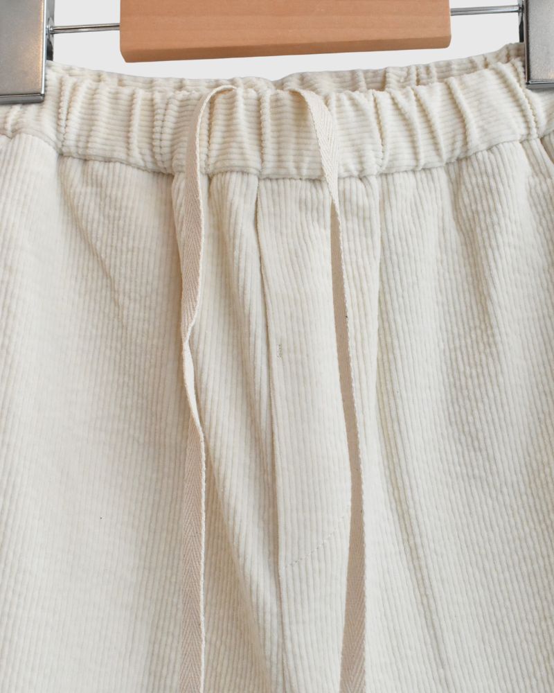 11WALE CORDUROY EASY TAPERED PANTS OffWhite