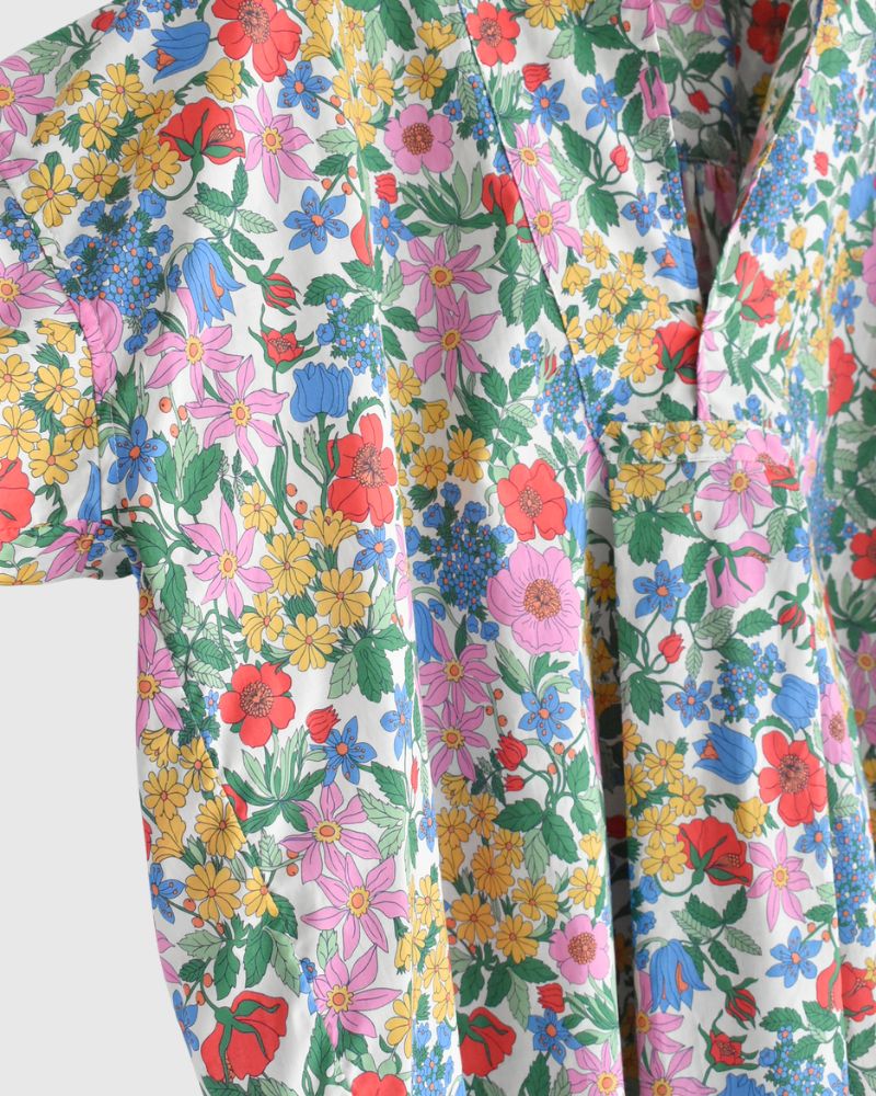 スキッパーシャツ（LIBERTY） ClarabellPink