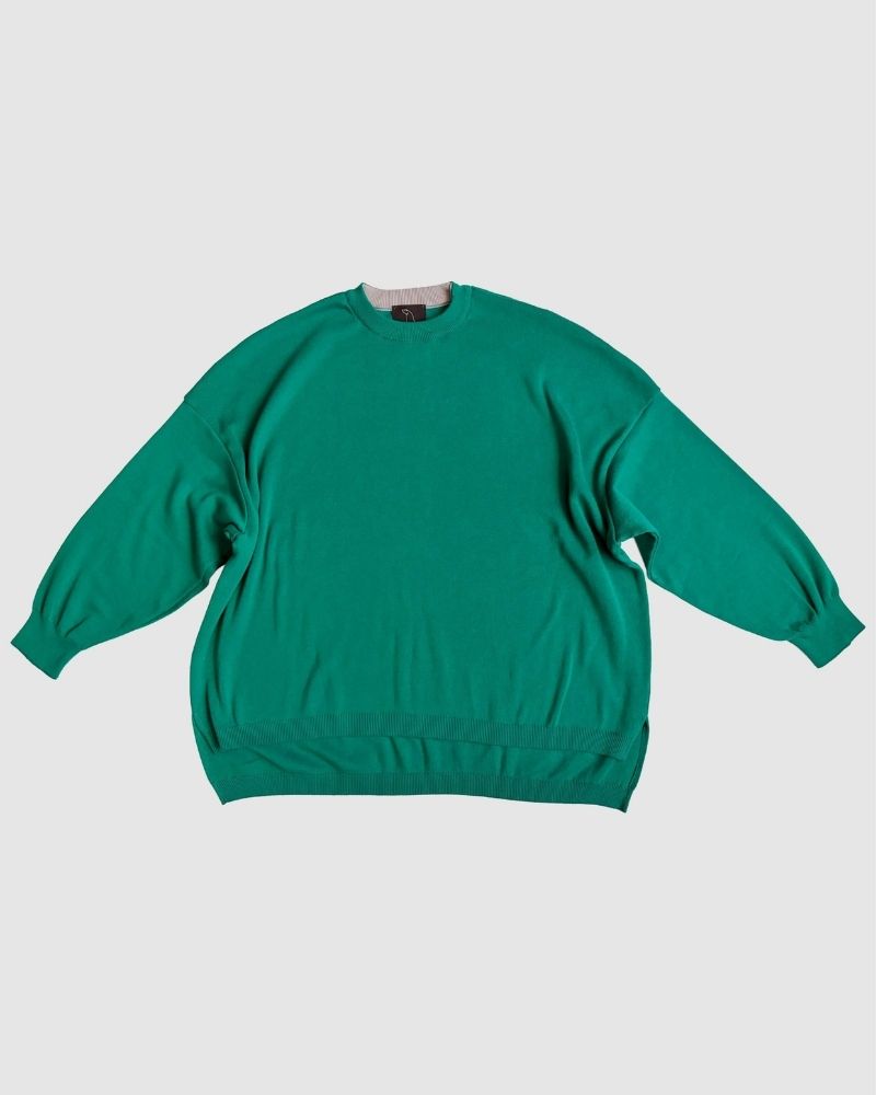 【予約】A/W TT165b コットンでできたニットプルオーバー（8月）