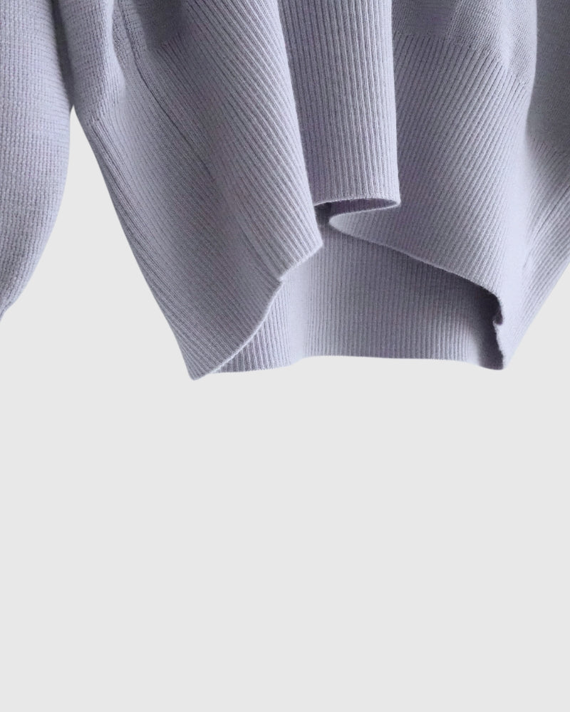ディープVネックセーター Gray