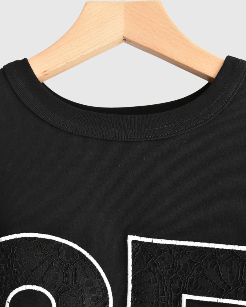 2WAYナンバリングトップ 'KEATS' Black