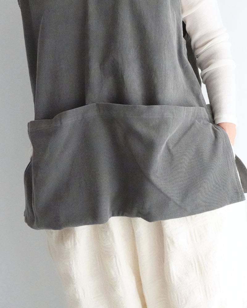 ワークプルベスト（コーデュロイ） Gray