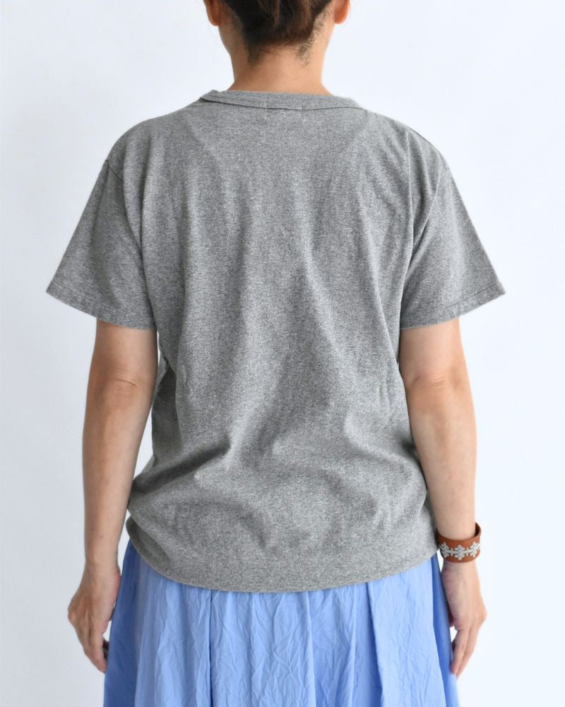 ビンテージコットン天竺 ALL GOOD Tシャツ (MENS) Gray
