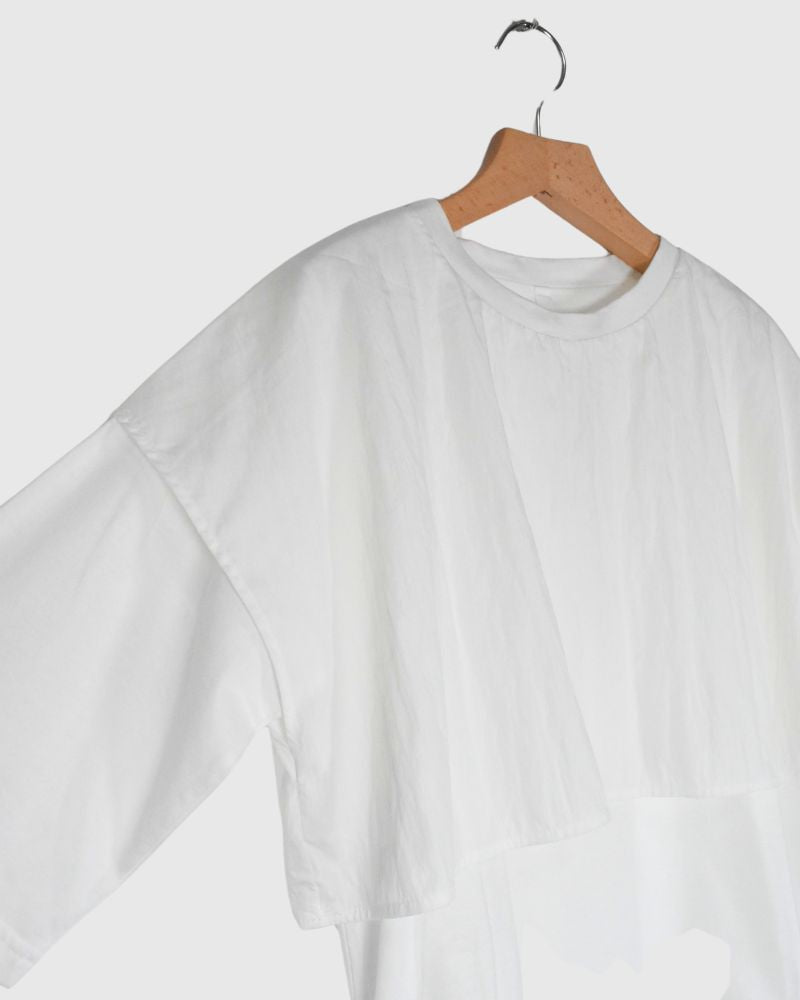 【sale】LAYERED TOPS 'HABOI' White