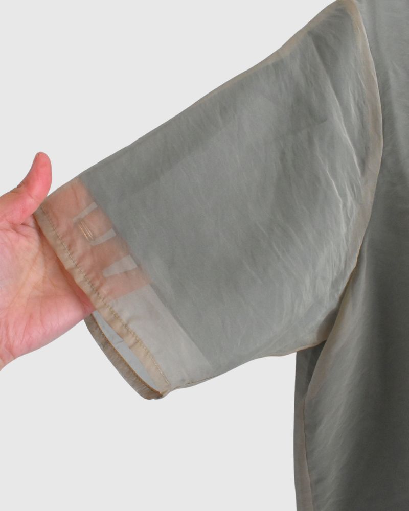 シアーレイヤードトップス 'SAN' KhakiBeige