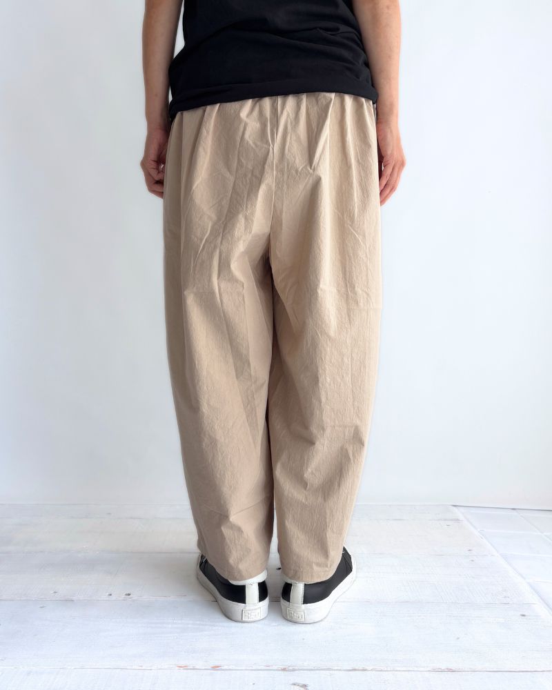 リラックスコットンワイドパンツ Beige