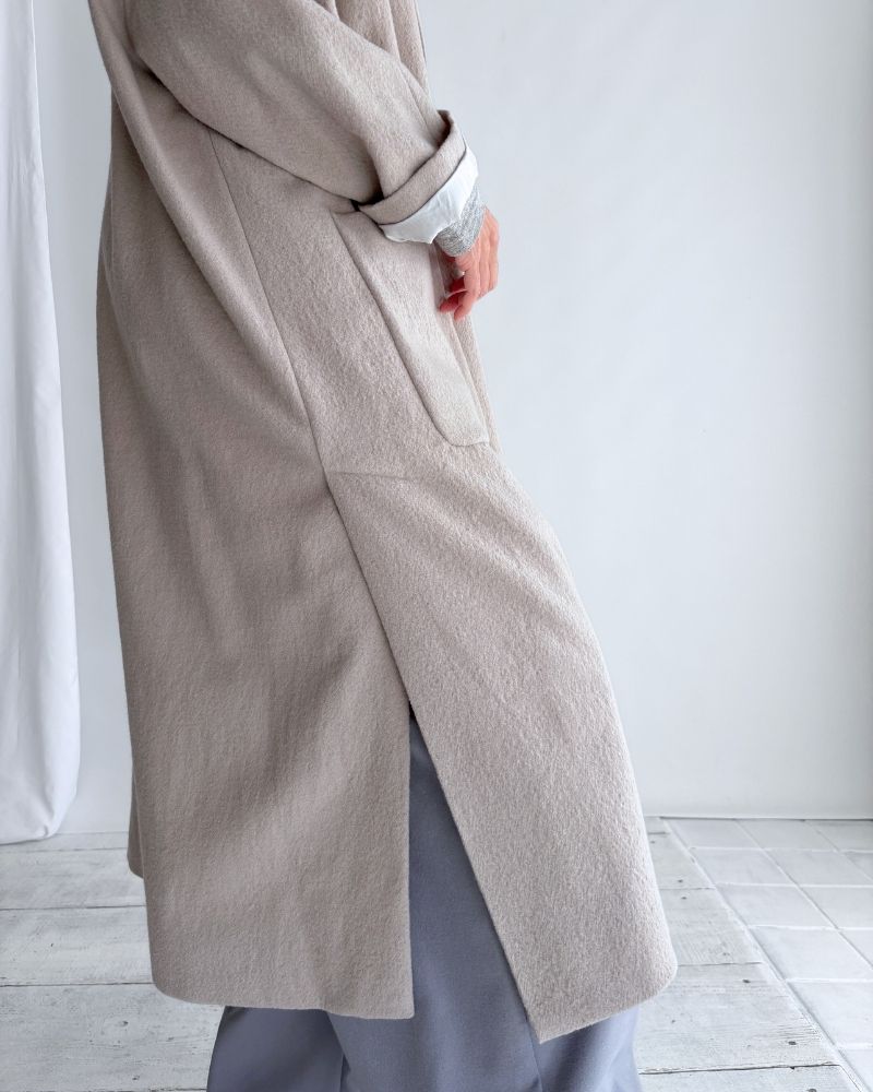 ウールコート Beige