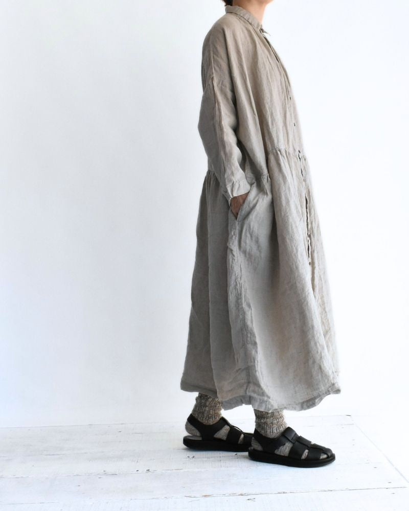 フレンチリネンドレス Natural