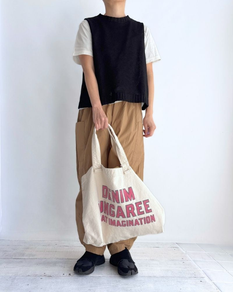 ローゲージギマニットベスト Black