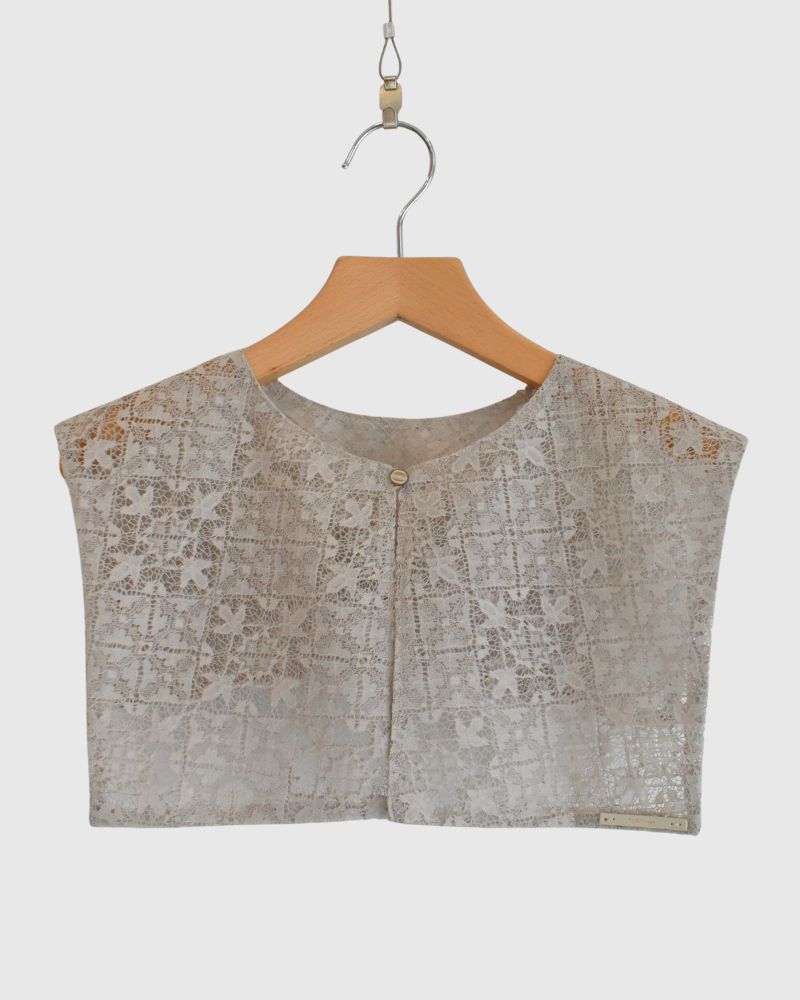 【予約】S/S TT193 後で着れる レースの付け襟（4月）