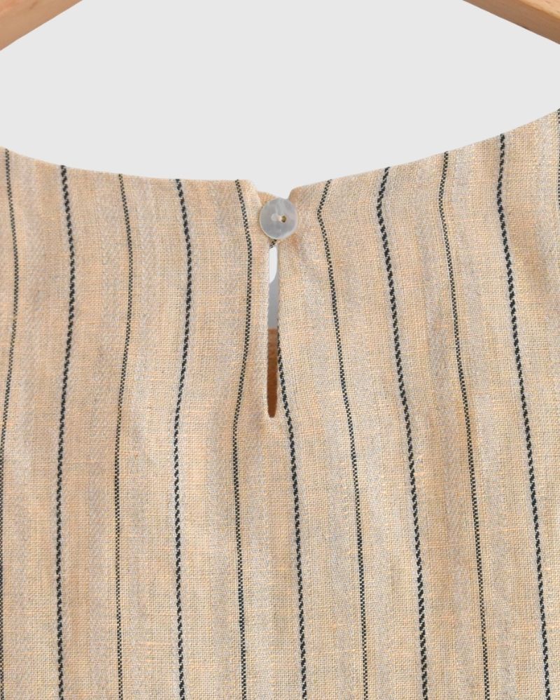 ノースリーブブラウス PencilStripe