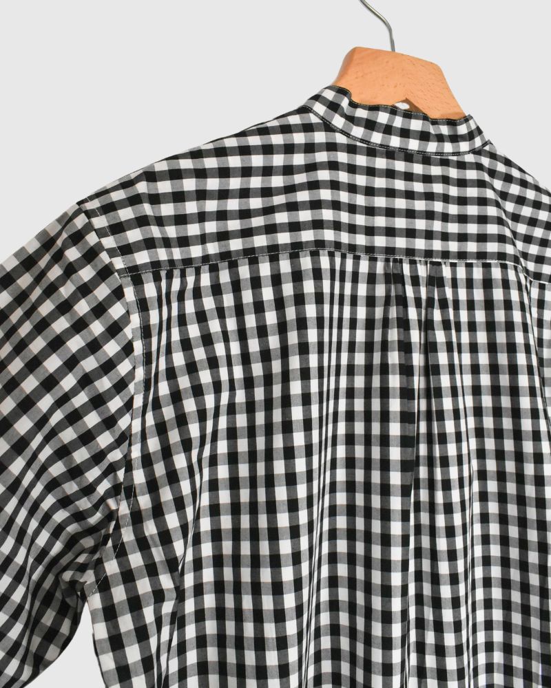 【sale】ロイヤルストリングスシャツ BlackGingham