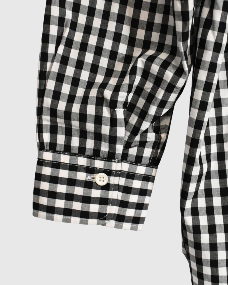 【sale】ロイヤルストリングスシャツ BlackGingham