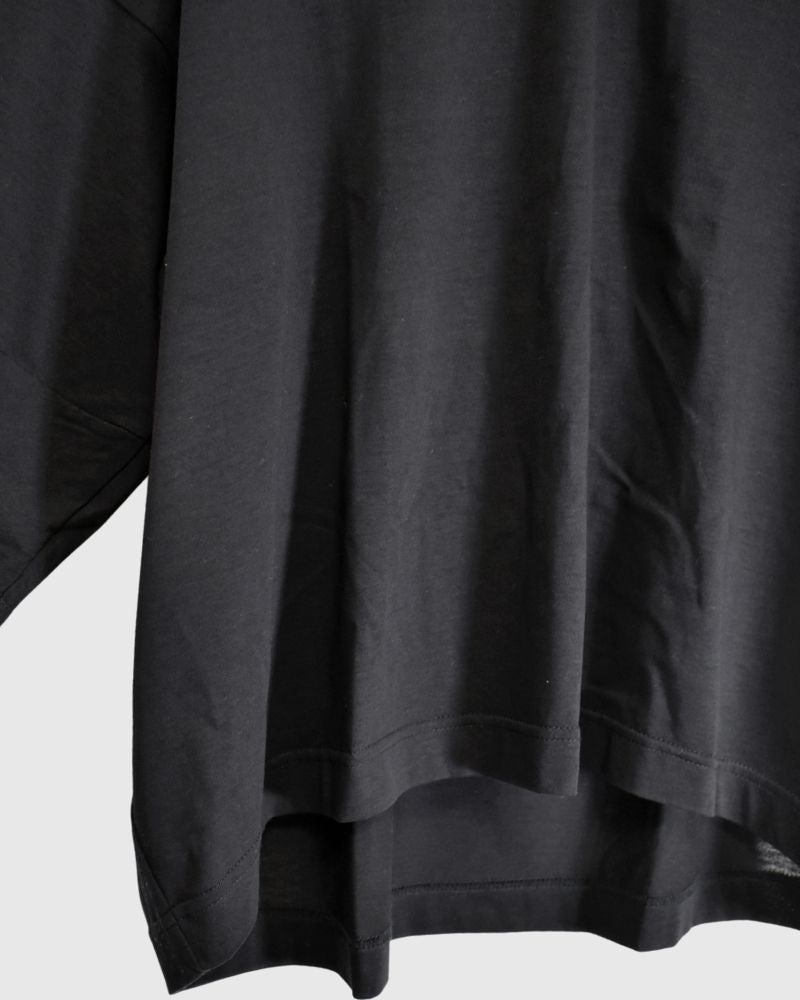 【sale】 デラヴェコットンユニオンTEE Black