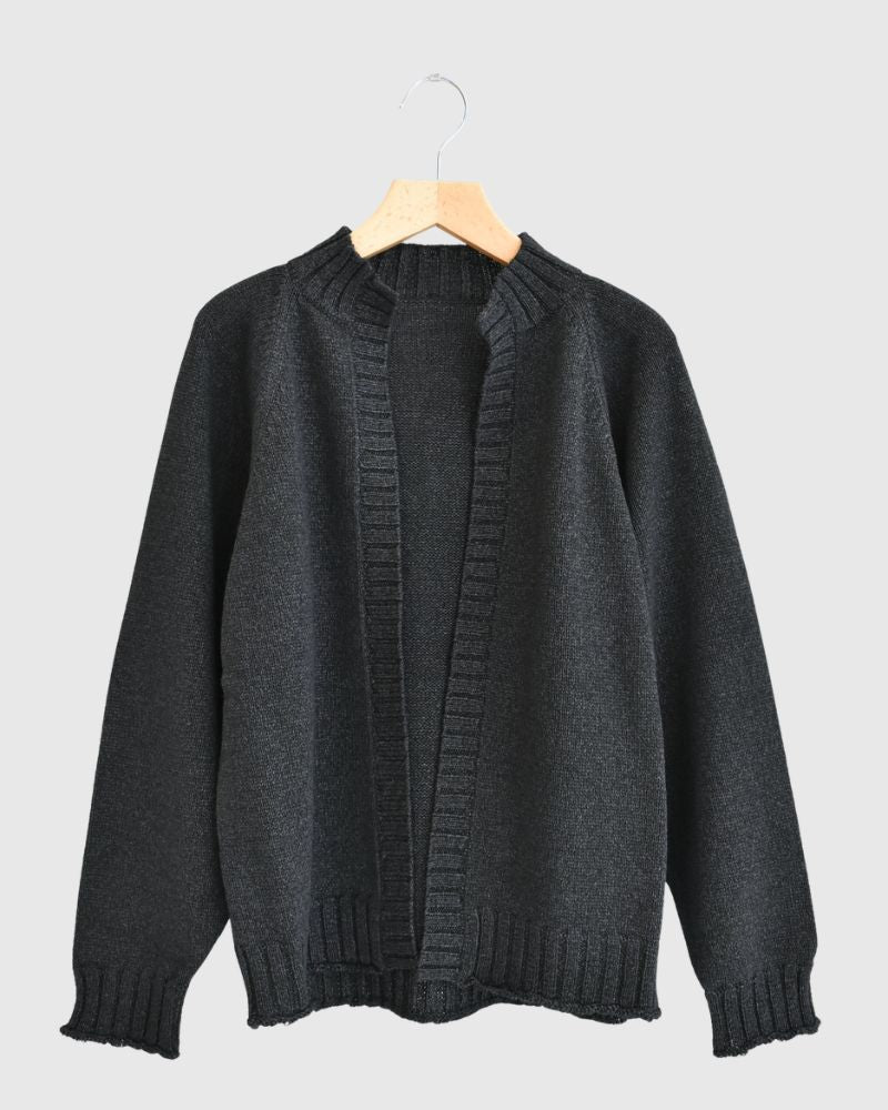 ラグランスリーブカーディガン SumiBlack