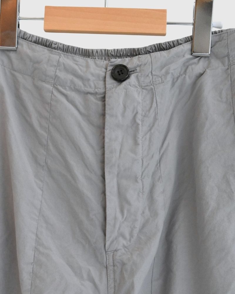 コットンシルクパンツ Gray