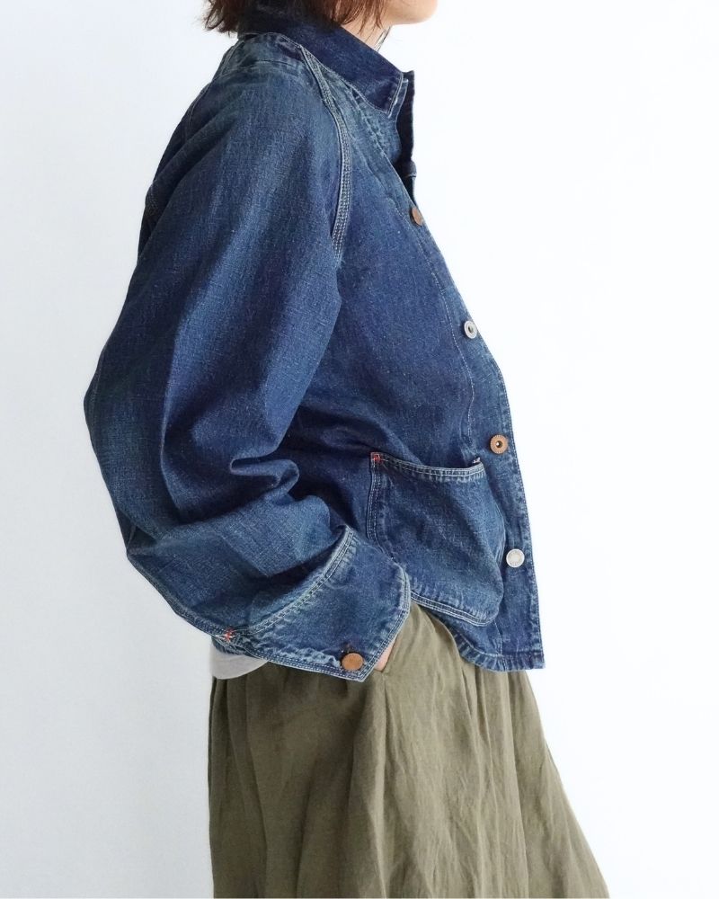 デニムドッキングジャケット Blue