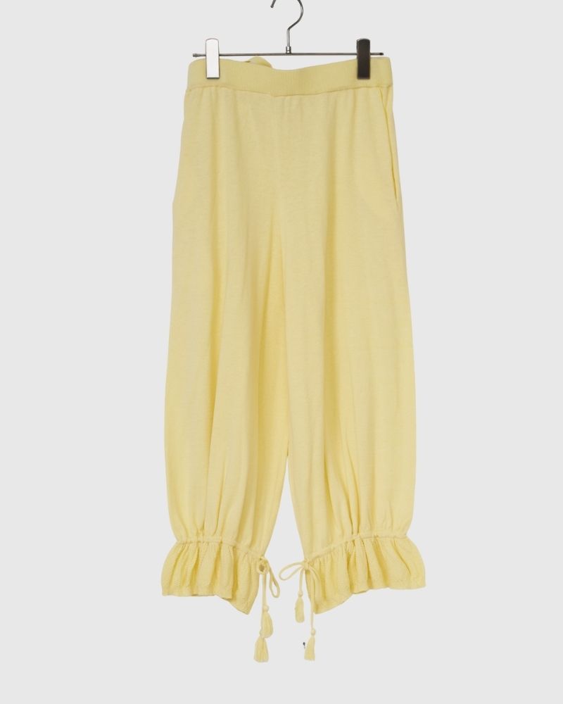 【予約】S/S G1159 TASSEL STRING PIERROT PANTS（2月中旬 – 2月末）