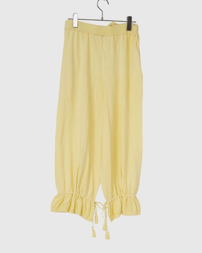 【予約】S/S G1159 TASSEL STRING PIERROT PANTS（2月中旬 – 2月末）