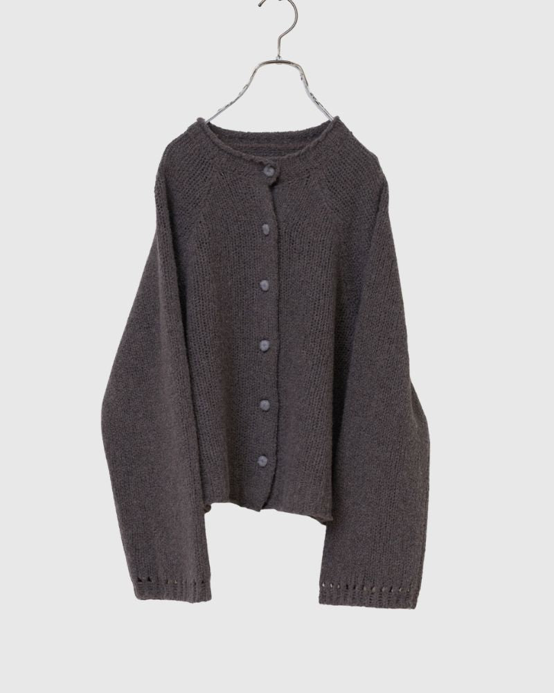【予約】 F/W RS 027 ラグランニットカーディガン（10月初旬 - 10月中旬）