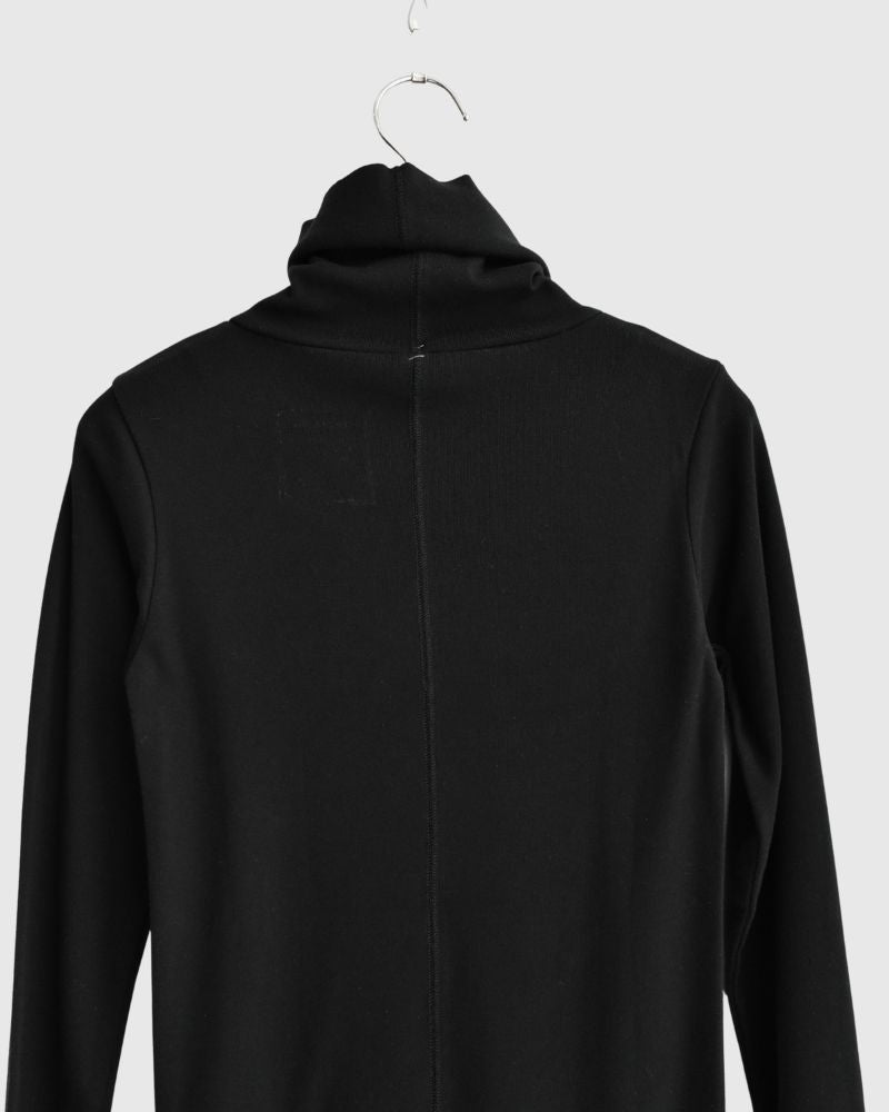 コポリフライスタートルネック Black