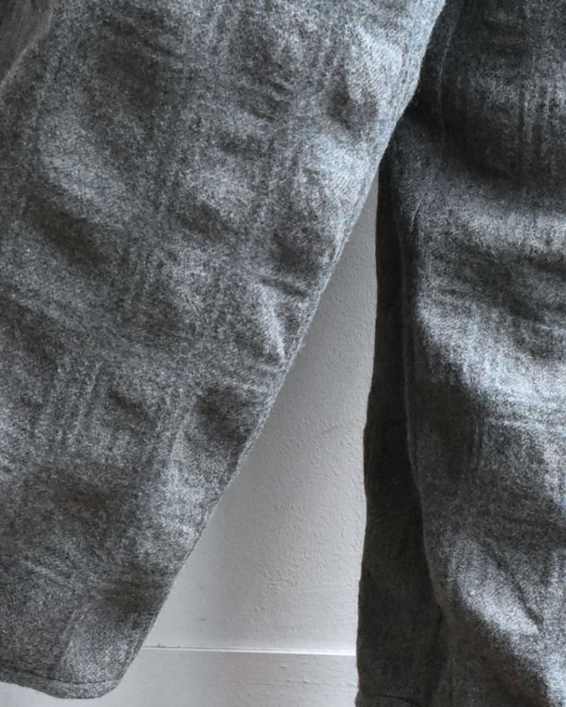 【予約】 F/W RS 021 ウールチェックパンツ（9月末 - 10月初旬）