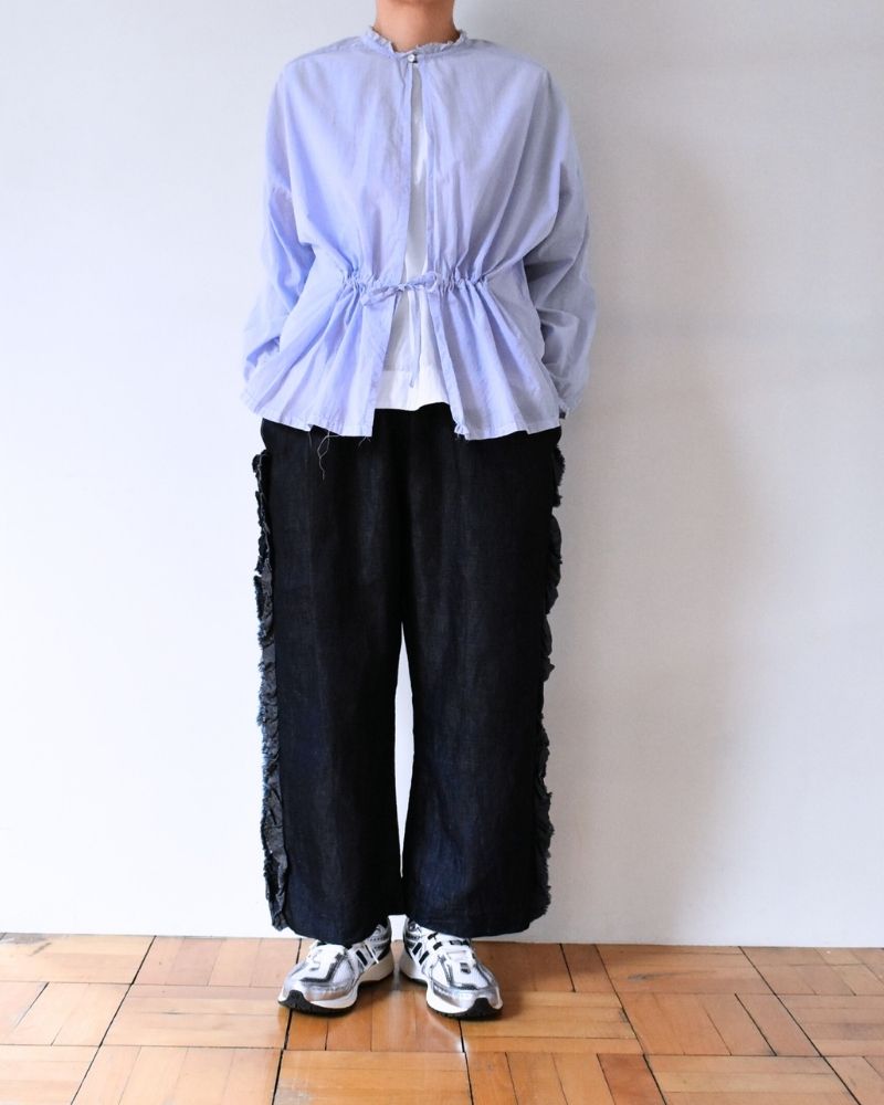 【予約】S/S LA449 ANONYMOUS FRILL LIGHT BLOUSE（3月初旬 – 3月中旬）