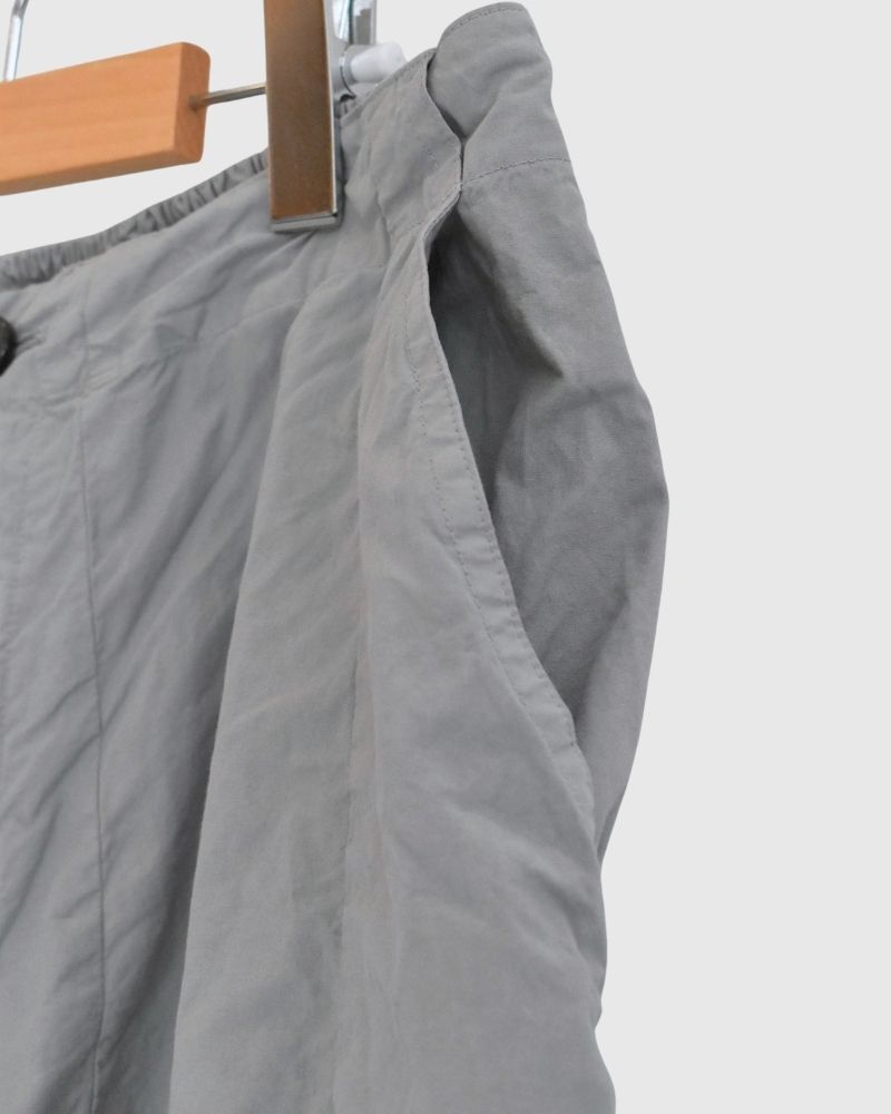 コットンシルクパンツ Gray