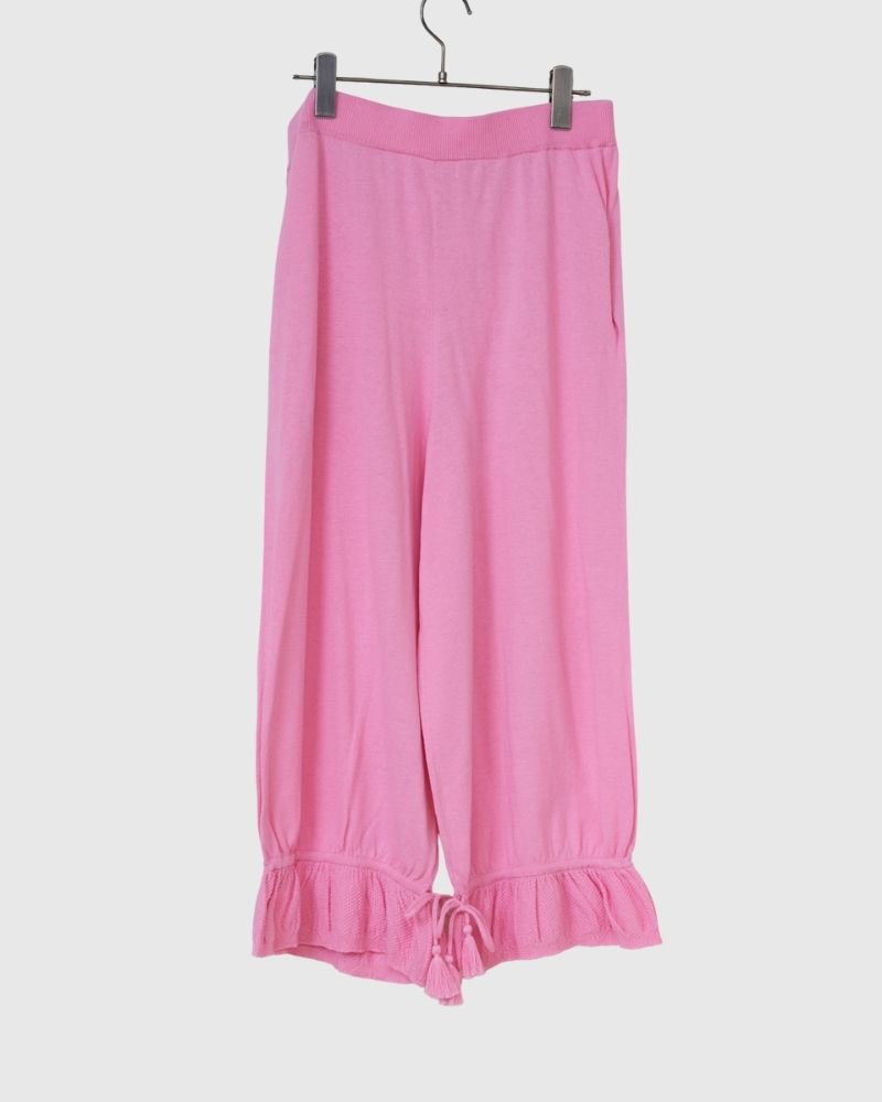 【予約】S/S G1159 TASSEL STRING PIERROT PANTS（2月中旬 – 2月末）