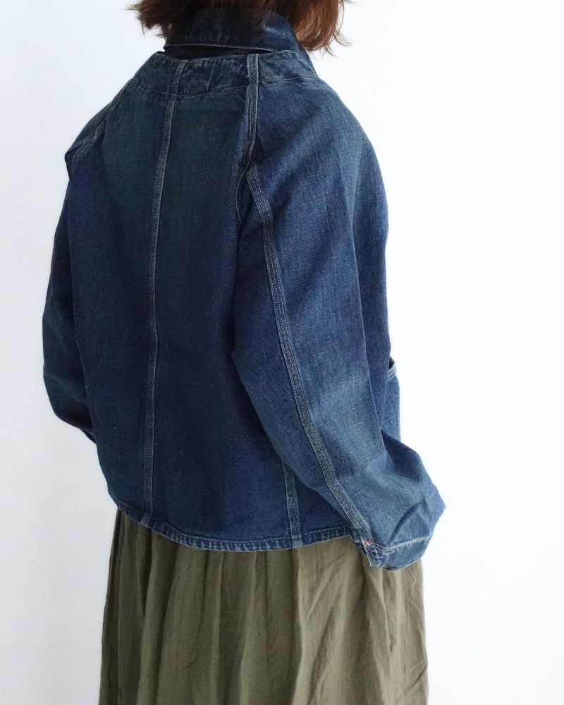 デニムドッキングジャケット Blue