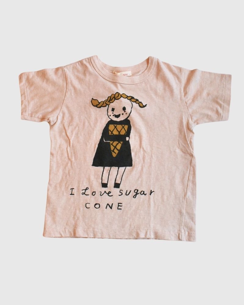 【sale】Sugar cone Tシャツ PinkBeige　120cm,130cm