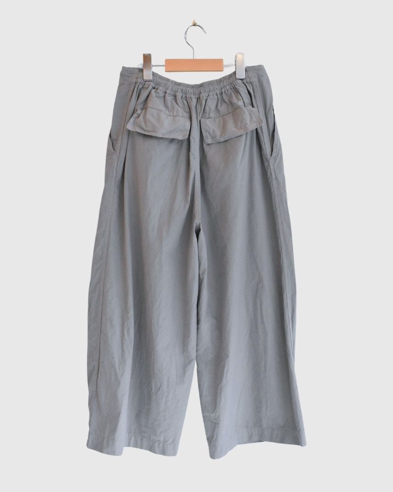 コットンシルクパンツ Gray