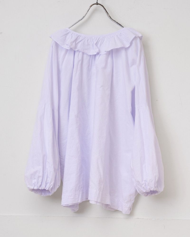 【予約】MS/F G1191 カディコットン アンティークピエロカラーブラウス（6月中旬 - 6月末）