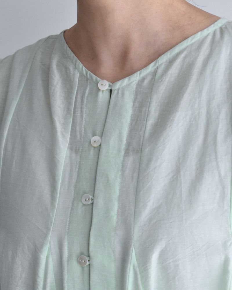 シルクコットン マチマチ2WAYタンクトップ LightGreen